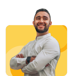 hombre sonriente Johan Vásquez Mental Training School