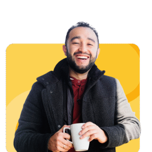 hombre sonriente Johan Vásquez Mental Training School